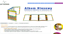 Desktop Screenshot of albumy.profesjonalnydruk.pl